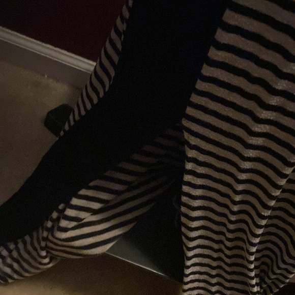 ONE CLOTHING - Cream & Black stripe dress - Picture 4 of 6